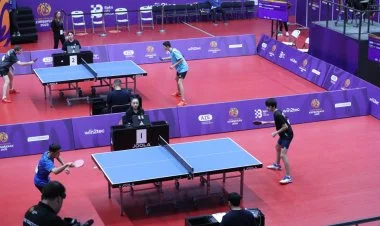 III MDB Oyunları: Stolüstü tennisçilərimiz finala yüksəlib