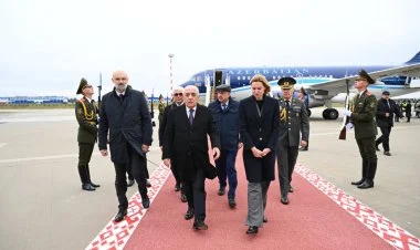 Baş nazir Əli Əsədov Minskə səfər edib