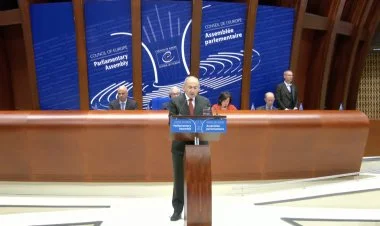 Paşinyan Avropa Şurası Parlament Assambleyasında çıxış edib