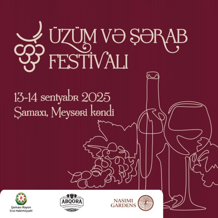 Şamaxıda Üzüm və Şərab Festivalı keçiriləcək