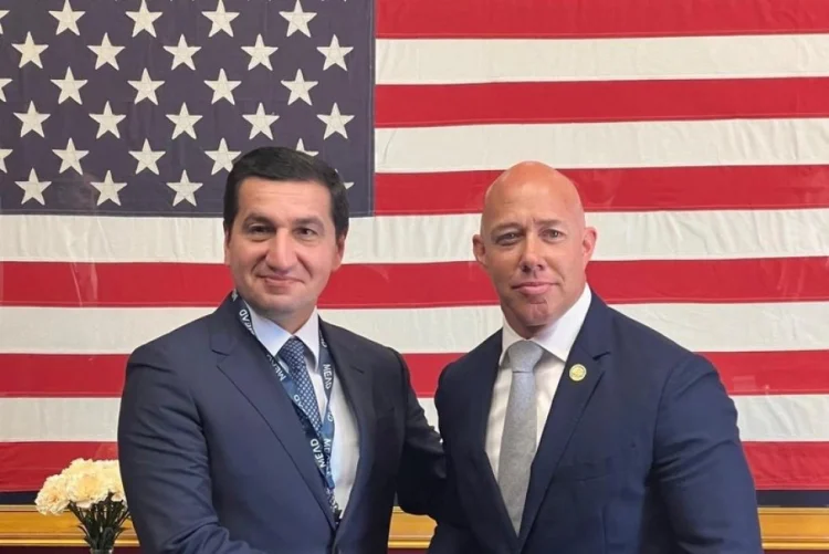 Hikmət Hacıyev ABŞ-da senator və konqresmenlə görüşüb