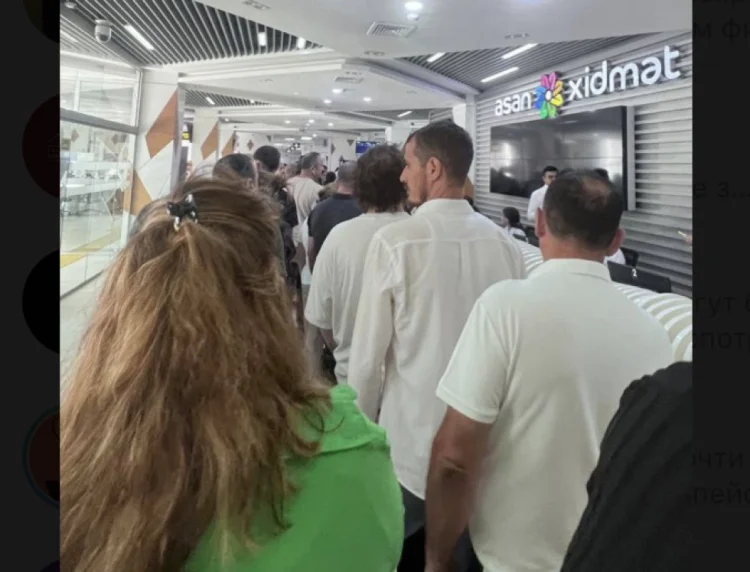 “ASAN xidmət” sistemindəki nasazlıq növbələrə səbəb olub