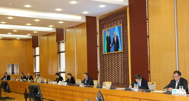 Türkmənistanda Xəzər dənizi üzrə İşçi Qrupunun iclası olub