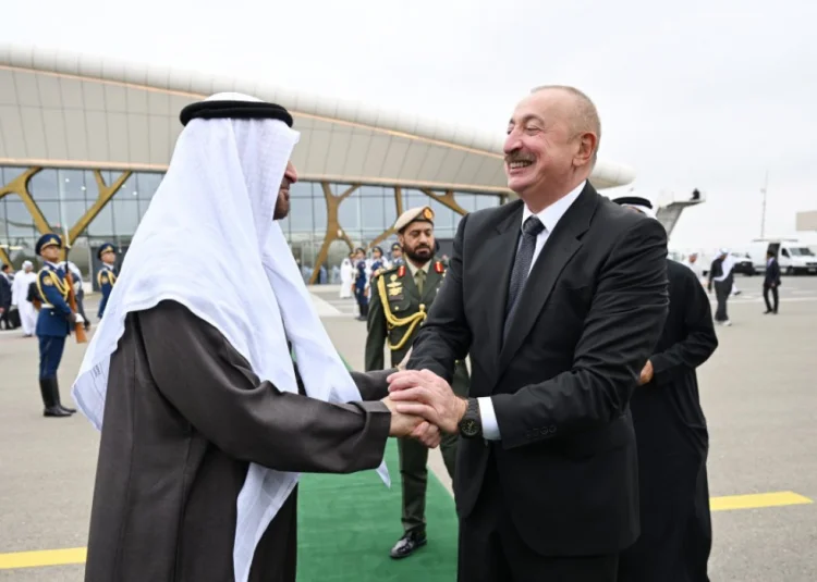İlham Əliyev və bin Zayed Al Nəhyan Qarabağda FOTO/VIDEO