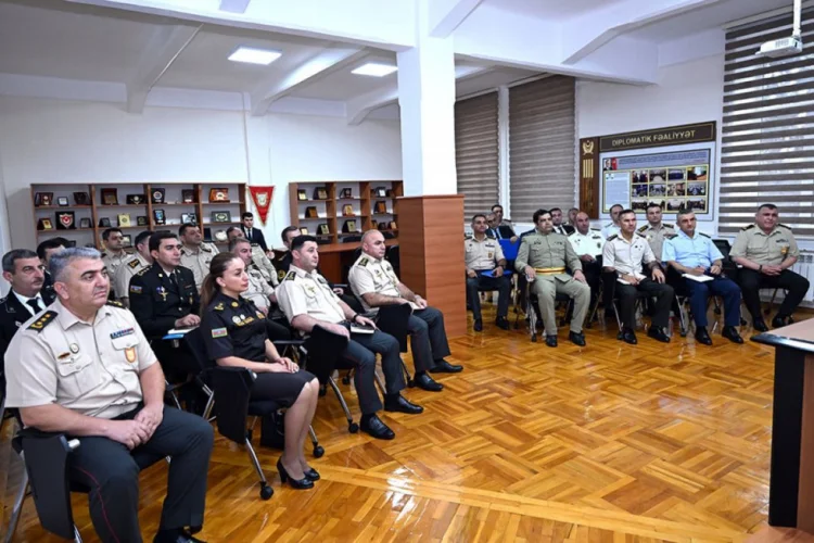 Bakıda üç dövlətin hərbçilərinin iştirakı ilə kurs keçirilir