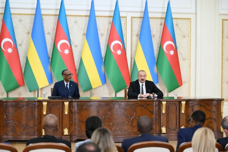Azərbaycan və Ruanda prezidentlərinin mətbuata bəyanatı