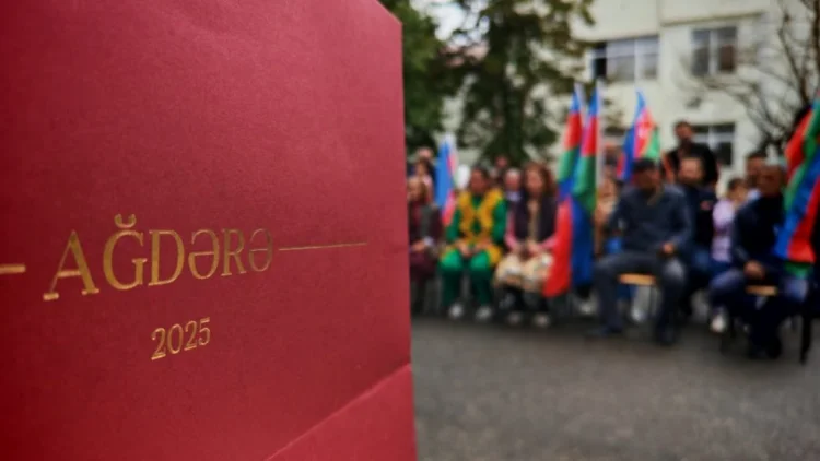 Növbəti köç karvanı Ağdərənin Həsənriz kəndinə çatıb