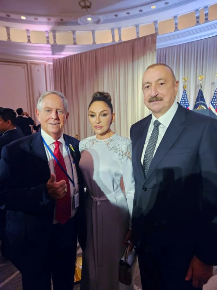 İlham Əliyev və xanımı BMT--də rəsmi qəbulda iştirak edib