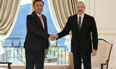 İlham Əliyev Qəbələdə TDT Baş katibini qəbul edib