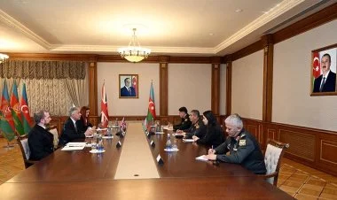 Zakir Həsənov Böyük Britaniyanın səfiri Auldu qəbul edib