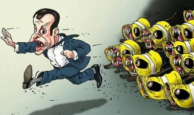 Fransada müxalifət Makrondan istefa verməsini tələb edir