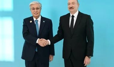 İlham Əliyev Kasım-Jomart Tokayevi təbrik edib