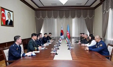 Azərbaycan və Koreya hərbi əməkdaşlığı müzakirə olunub
