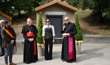 Mehriban Əliyeva Vatikanda açılışda VİDEO