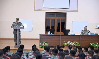 Ordunun döyüş hazırlığı yoxlanılıb