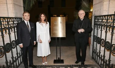 Azərbaycanın Vatikandakıı səfirliyinin ofisinin açılışı olub