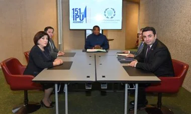 Cenevrədə S. Qafarova və A.Simonyan arasında görüş keçirilib