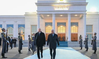 İlham Əliyevin Qazaxıstana dövlət səfəri başa çatıb