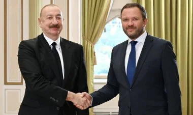İlham Əliyev Estoniyanın xarici işlər nazirini qəbul edib