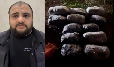 Sabunçuda narkokuryerdə 11 kq narkotik aşkarlanıb VİDEO