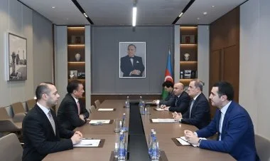 Ceyhun Bayramov TDT baş katibini qəbul edib
