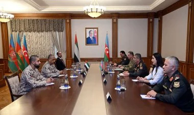 BƏƏ generalı Azərbaycana gəlib