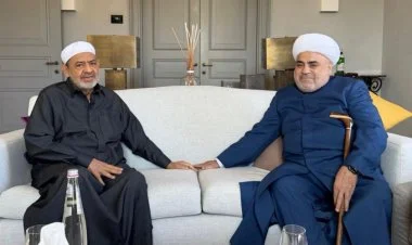 Şeyxülislam Romada Əl-Əzhər şeyxi ilə görüşüb