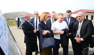 Belarusun Baş nazirinin müavini Ağdama səfər edib