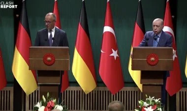 Ərdoğan və Merz birgə mətbuat konfransı keçiriblər