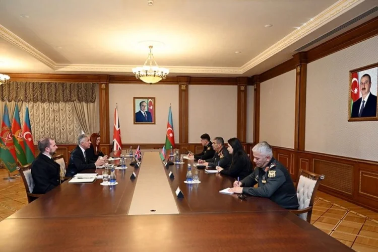 Zakir Həsənov Böyük Britaniyanın səfiri Auldu qəbul edib
