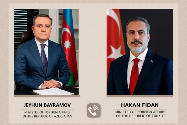 Ceyhun Bayramov və Hakan Fidan telefonla danışıblar
