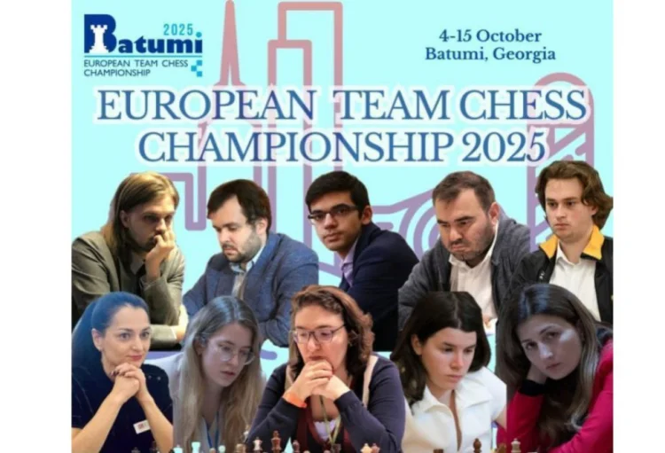 Kişi şahmatçılarımız Avropa çempionatında gümüş medal alıb