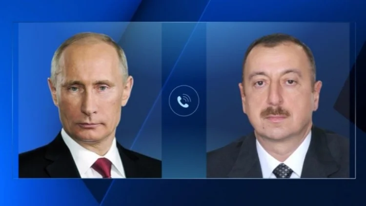 Vladimir Putin İlham Əliyevə zəng edib