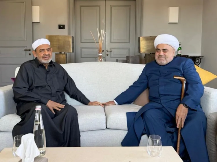 Şeyxülislam Romada Əl-Əzhər şeyxi ilə görüşüb