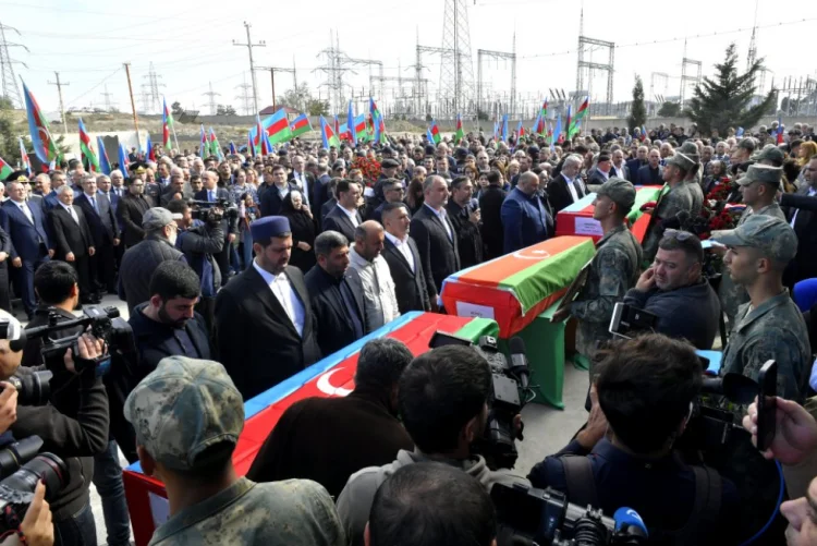 I Qarabağ müharibəsinin itkin şəhidləri dəfn olunur