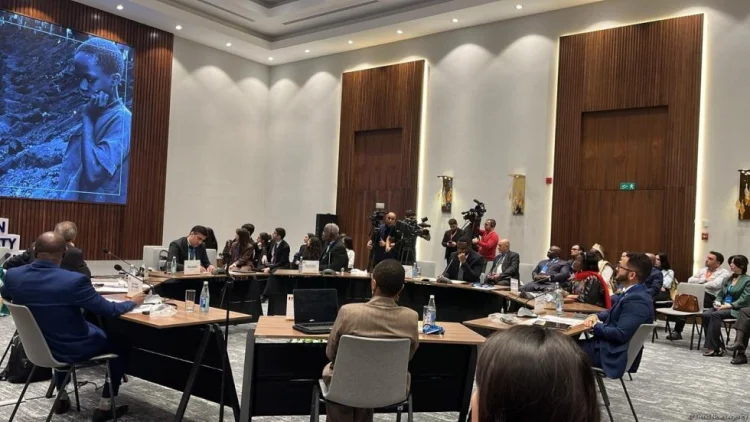 Bakıda Belçika Müstəmləkəçiliyinə qarşı konfrans