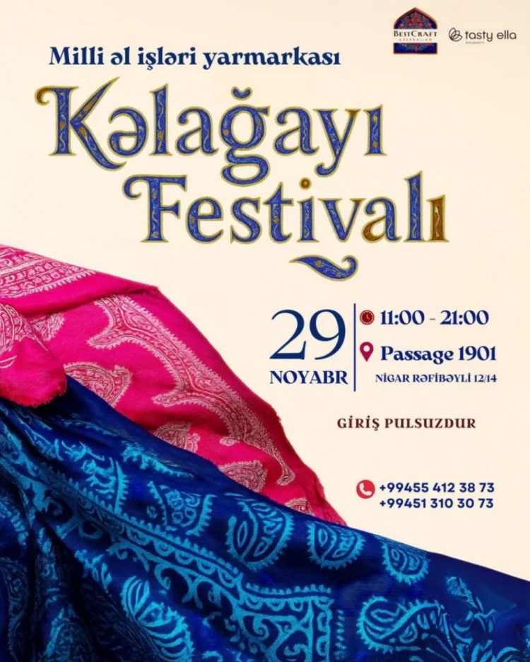 Bakıda ənənəvi Kəlağayı Festivalı keçiriləcək
