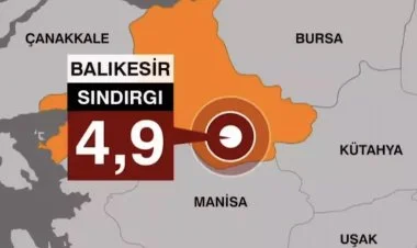 Türkiyədə 4,9 bal gücündə zəlzələ baş verib