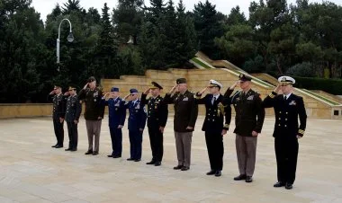 ABŞ-ın Oklahoma Milli Qvardiyası ölkəmizdə səfərdədir FOTO