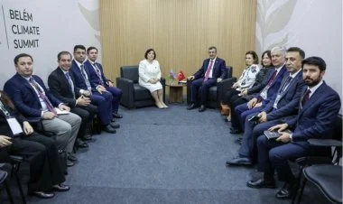 Sahibə Qafarova  Cevdet Yılmazla görüşüb