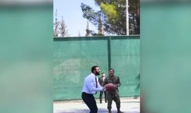 Əl Şaraanın ABŞ-a səfəri basketbol oynamaqla başlayıb