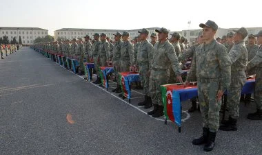 Azərbaycan Ordusunda andiçmə mərasimləri keçirilib VİDEO