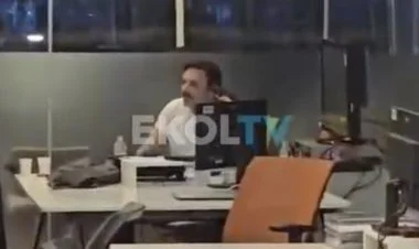 Türkiyədə TV kanalının binasına oyuncaq silahla basqın olub