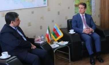 İrandakı səfirimiz Ərdəbilin qubernatoru ilə görüşüb