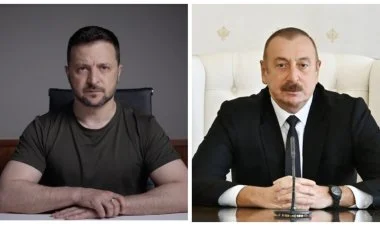Zelenski İlham Əliyevə zəng edib YENİLƏNİB