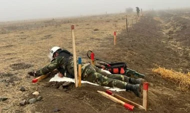 Azad edilmiş ərazilərdə daha 392 mina, 3207 PHS aşkarlanıb