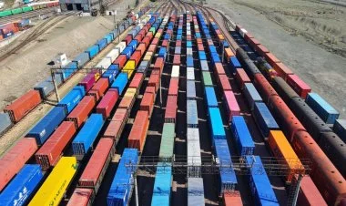 Çin Azərbaycan-Qazaxıstan-Gürcüstan dəmir yoluna qoşulub