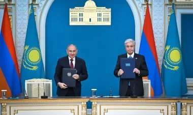 Qazaxıstan və Ermənistan arasında 16 sənəd imzalanıb