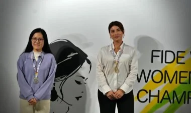 Azərbaycanlı şahmatçı Ülviyyə Fətəliyeva qızıl medal alıb