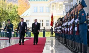 Putin Qırğızıstana dövlət səfərinə gedib